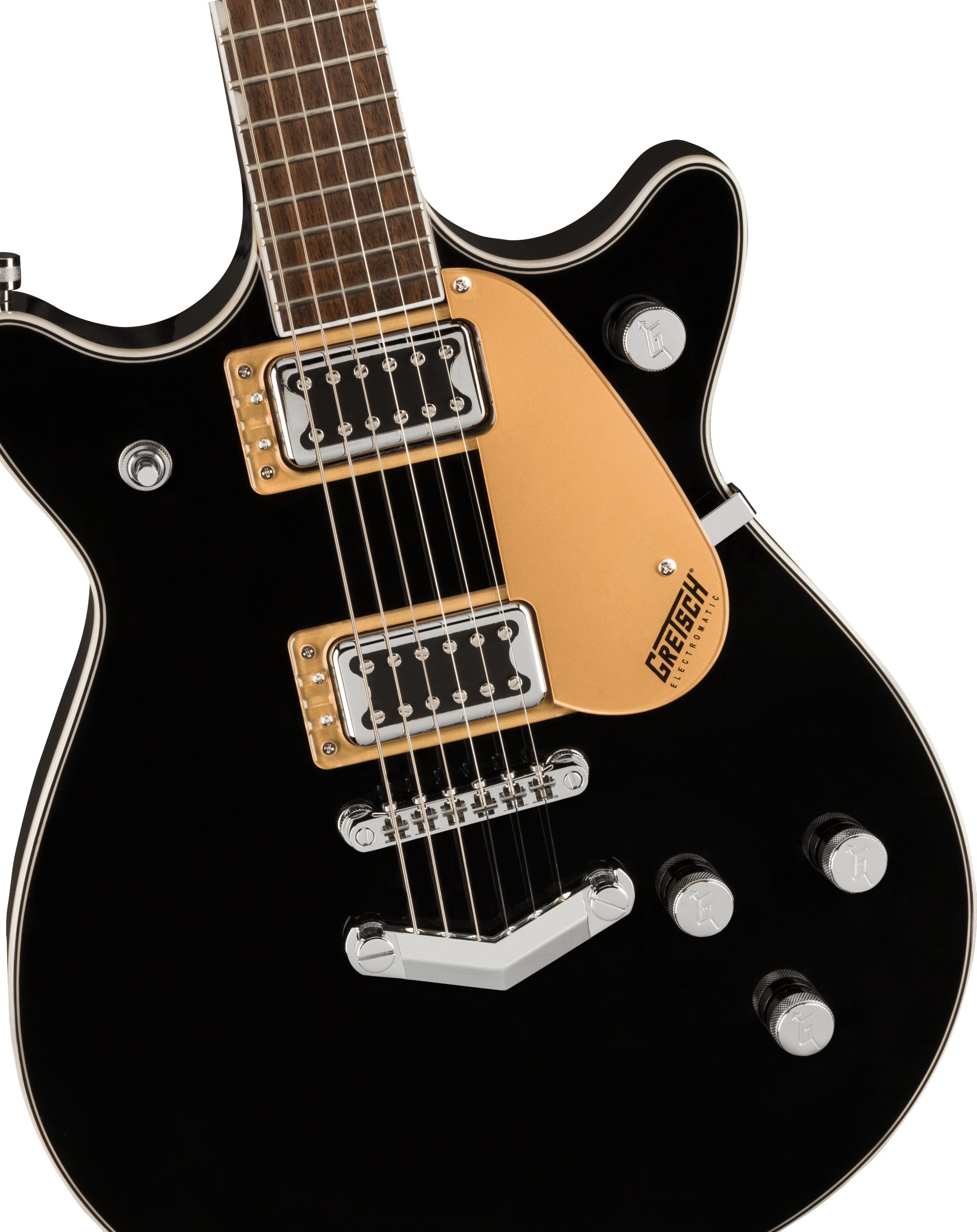 Gretsch G5222 Electromatic Double Jet BT Electric Guitar in Black